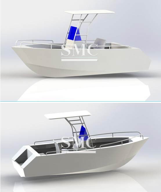 aluminium petrol & manual Fishing Boat, Seating Capacity: 6 To 8 Passenger,  Size: 13 Feet Length,4.9 Width at Rs 94500/piece in Rupnagar